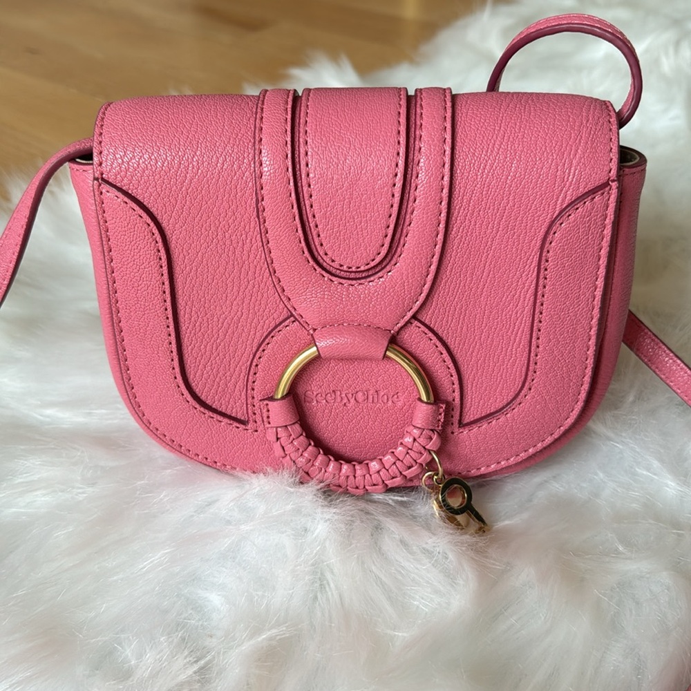 See by Chloé Hana Mini Suede & Leather Crossbody - Picture 7 of 14
